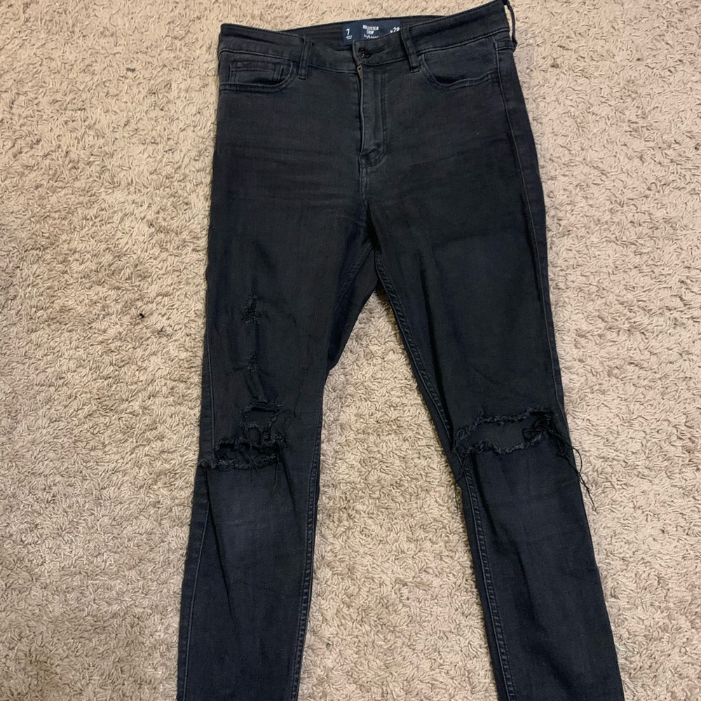 Hollister ripped jeans